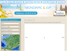 Tablet Screenshot of mondiapic.com